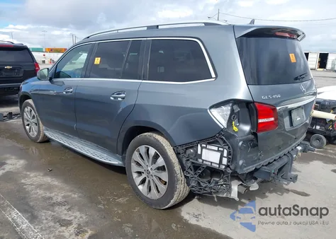 2017 Mercedes-Benz Gls 450 4Matic z USA, uszkodzony, nr VIN 4JGDF6EE9HA956456